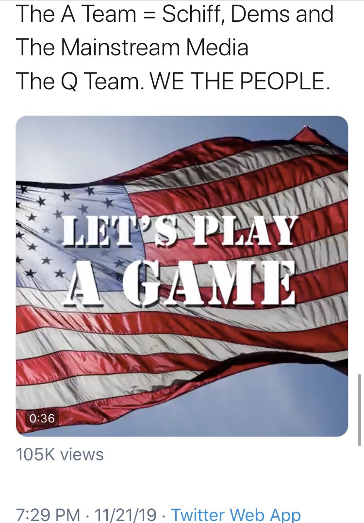 2runtherace's tweet photo. @realDonaldTrump GAME OVER!!
https://t.co/gZhtdxD9bx📁
Game Over.
Q
#QResearchNotable #GameOver #FISADeclass
#Impeachment https://t.co/RcNSDwxVbn