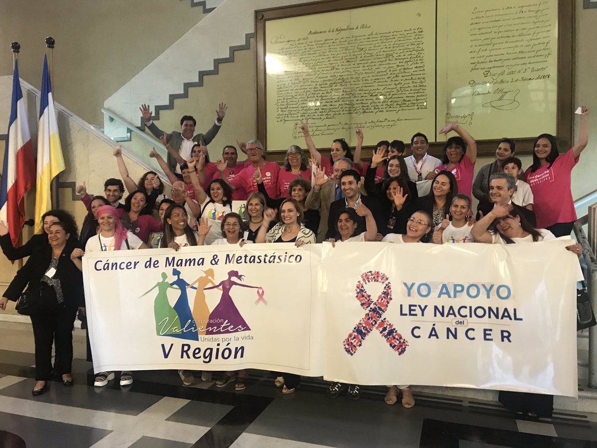 carolinagoic's tweet photo. Con el alma llena tras aprobación unánime de #LeyNacionalDelCancer en el @Senado_Chile Es un primer paso, pero nos queda mucho por hacer junto a pacientes y agrupaciones  #seguimosUnidos @ACHAGO_CL @PANCHOSAAVEDRA https://t.co/XThUs2e5jH