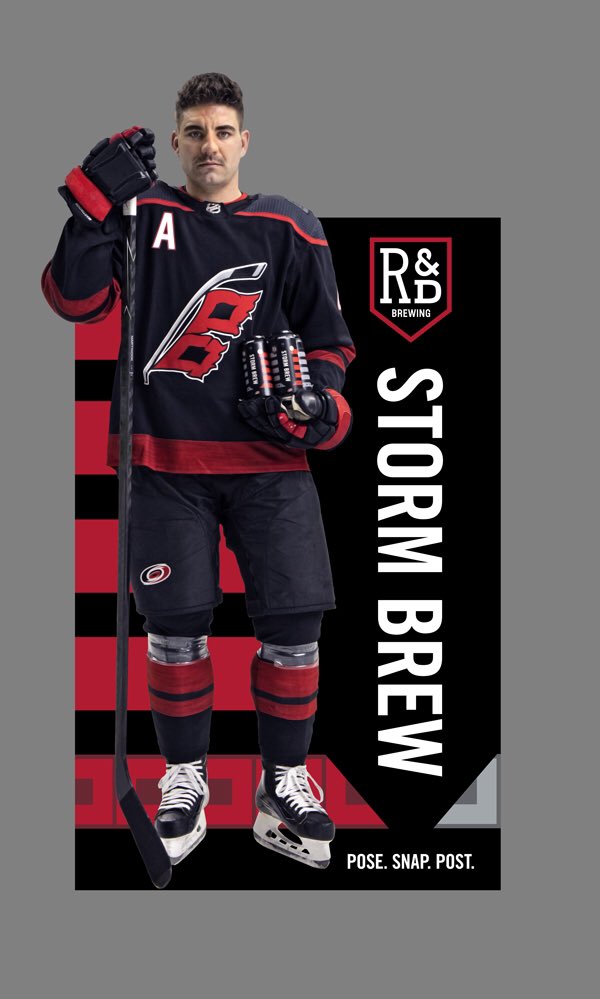 Storm Brew &amp; <a href="/Martyman17/">Jordan Martinook</a> have partnered together to create exciting opportunities for fans. More info to come but be on the lookout for these stand ups at participating retail locations. 
#rndbrewing #stormbrew #canes #jordanmartinook #martyparty #officialbeer