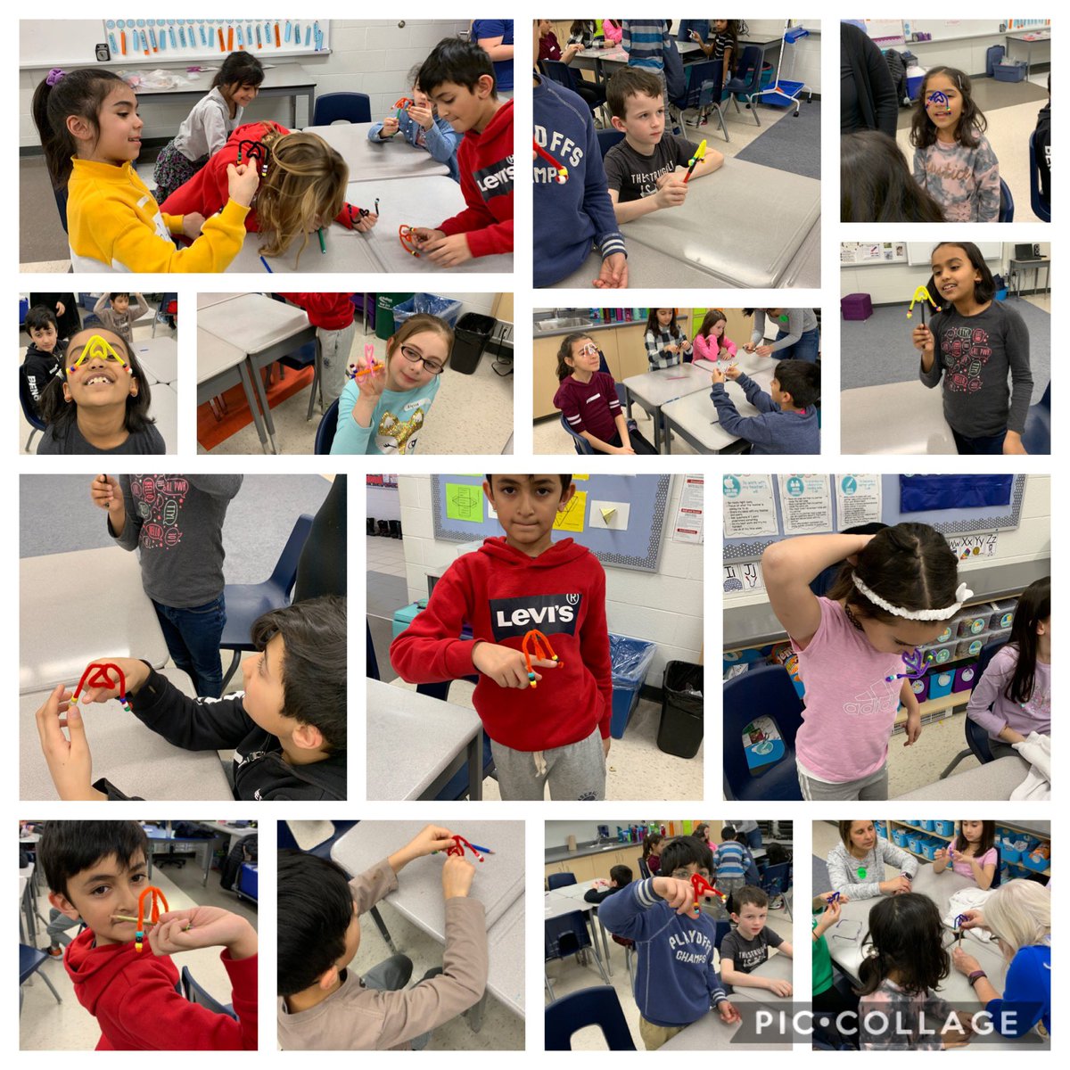 TeamSuperDennis's tweet photo. Ask us about our centre of gravity! What about the centre of gravity of the CN tower? Check out our balancers! @Sci_in_School @mrskennellyavps #forceofcourse #imdonenow #promise π https://t.co/Dr0guNRyJy