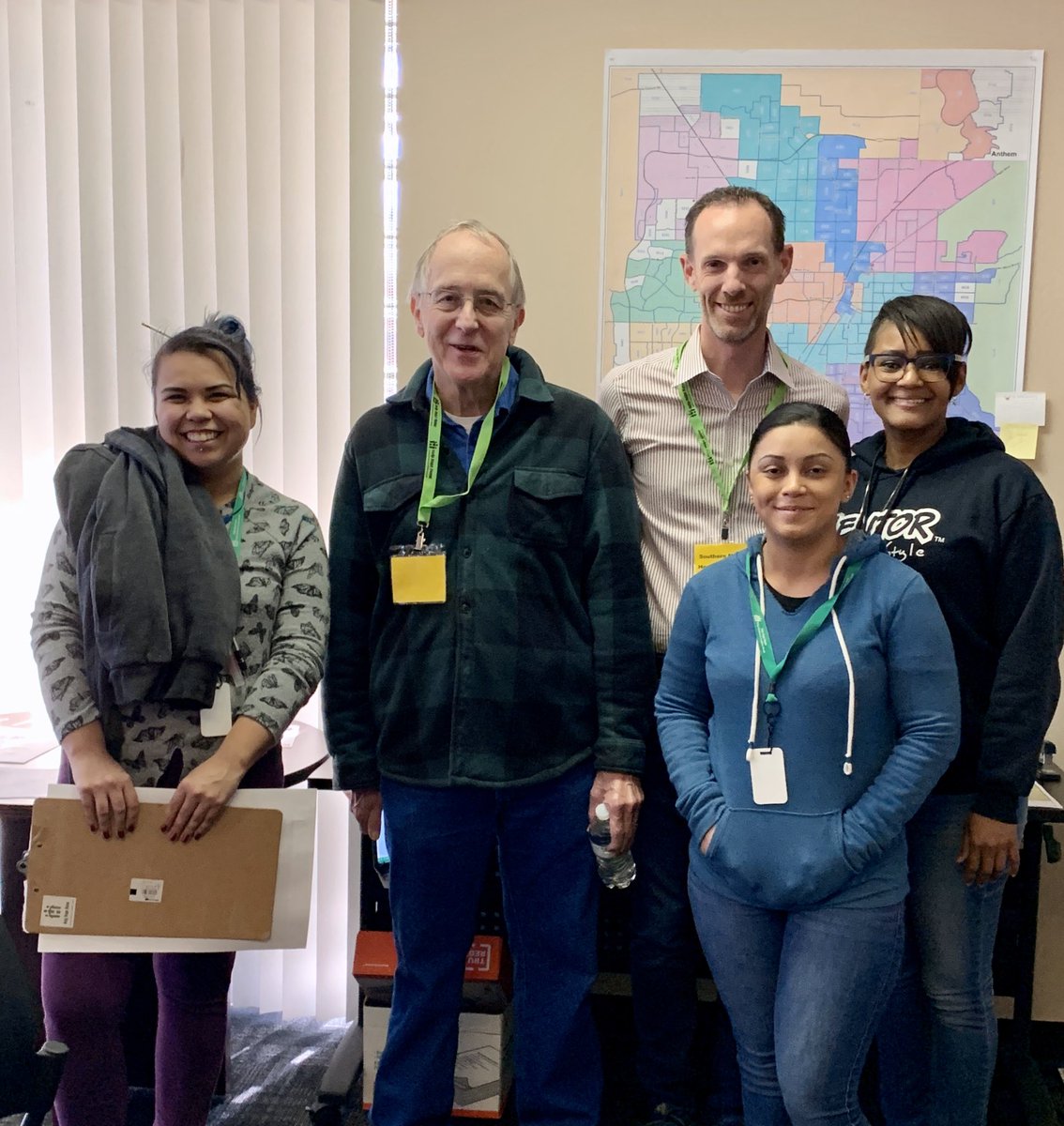 JustinJonesNV's tweet photo. Got to join the great folks from @StJudesRanch to participate in today’s homeless census. Best part was hearing the perspective of Megan, who was homeless as a teen herself and volunteered to participate in today’s count. #homelesscensus https://t.co/Z34ET09xCV
