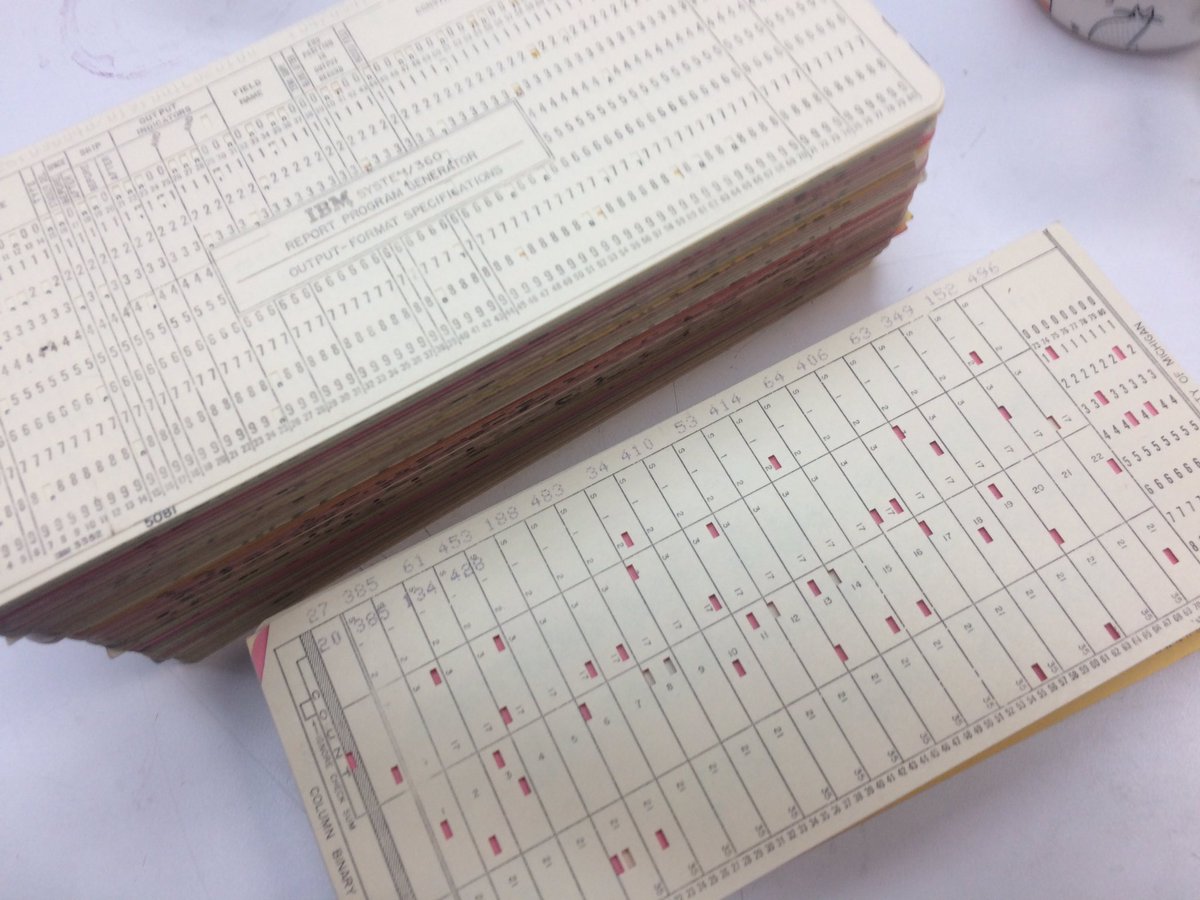 Punch cards