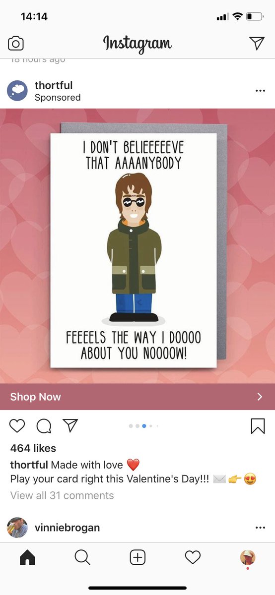 CamdenTan's tweet photo. @liamgallagher You’ll be warming some 💗‘s on Valentine’s Day tho 😍 https://t.co/F4KNRuFI7C