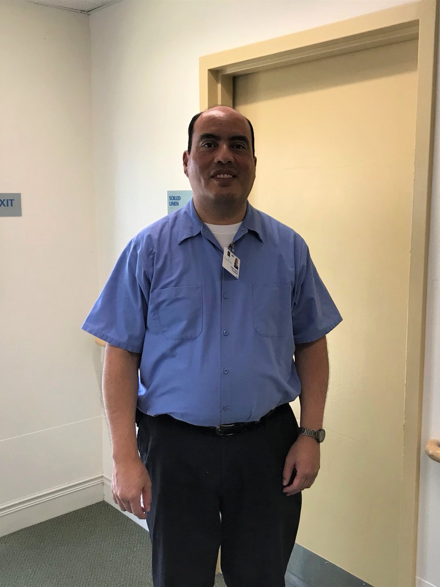 HireAbleOrg's tweet photo. After a decade working at a big box store, Peter changed job paths, now working as a custodian at Baywood Court Retirement Community 5 days a week from 7-3:30. Never late, always meticulous, and much-appreciated, Peter recently received recognition from a resident’s family-Kudos! https://t.co/tDxvoS4Jms