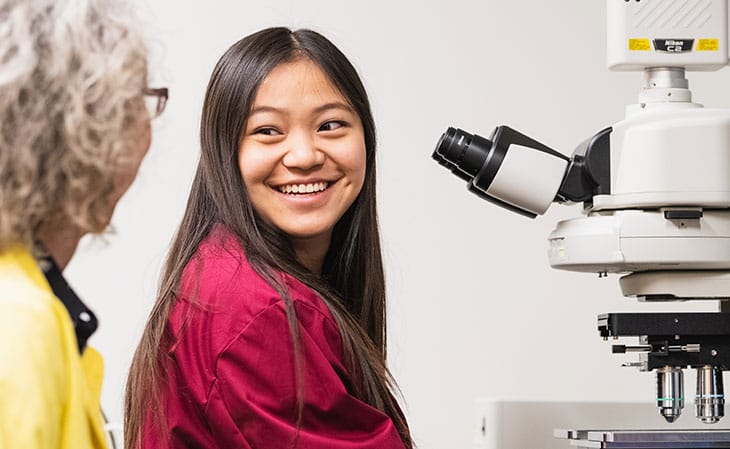 CMUniversity's tweet photo. CMU undergraduates take part in research that advances the knowledge of potential causes of autism. https://t.co/C0G0omf7gl https://t.co/oHqlGoFvQH