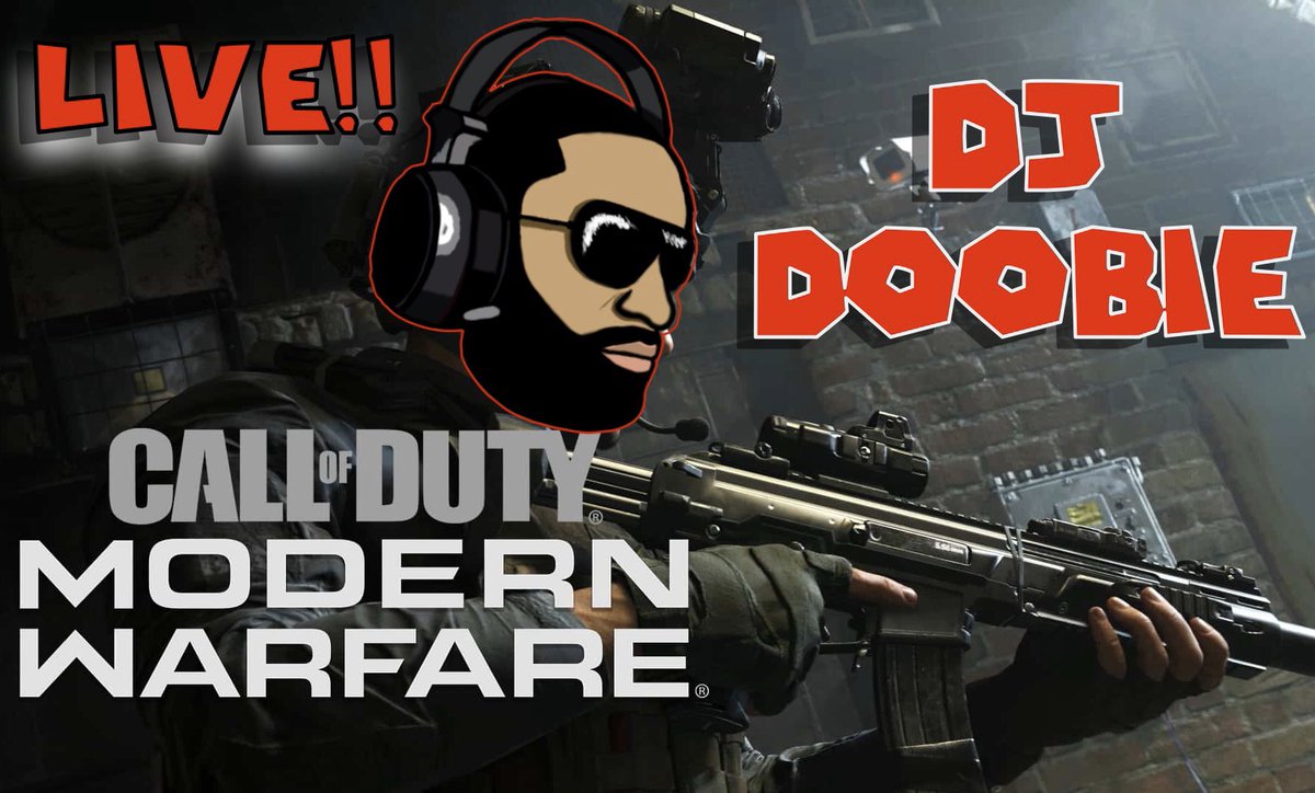 djdoobie's tweet photo. Streaming “Modern Warfare”‼️
LINK in BIO ⬆️ on MIXER, YOUTUBE &amp; TWITCH!  #modernwarfare   #codmw #pcgaming #waypointapparatus #teamb42 #twitchkittens #sliver #cod #twitch #royalestreamers #slivertv #battleroyale #slivertv360 #youtuber #videogames #mixer #youtubegaming #CoDMobile https://t.co/rDP3GWrwnP