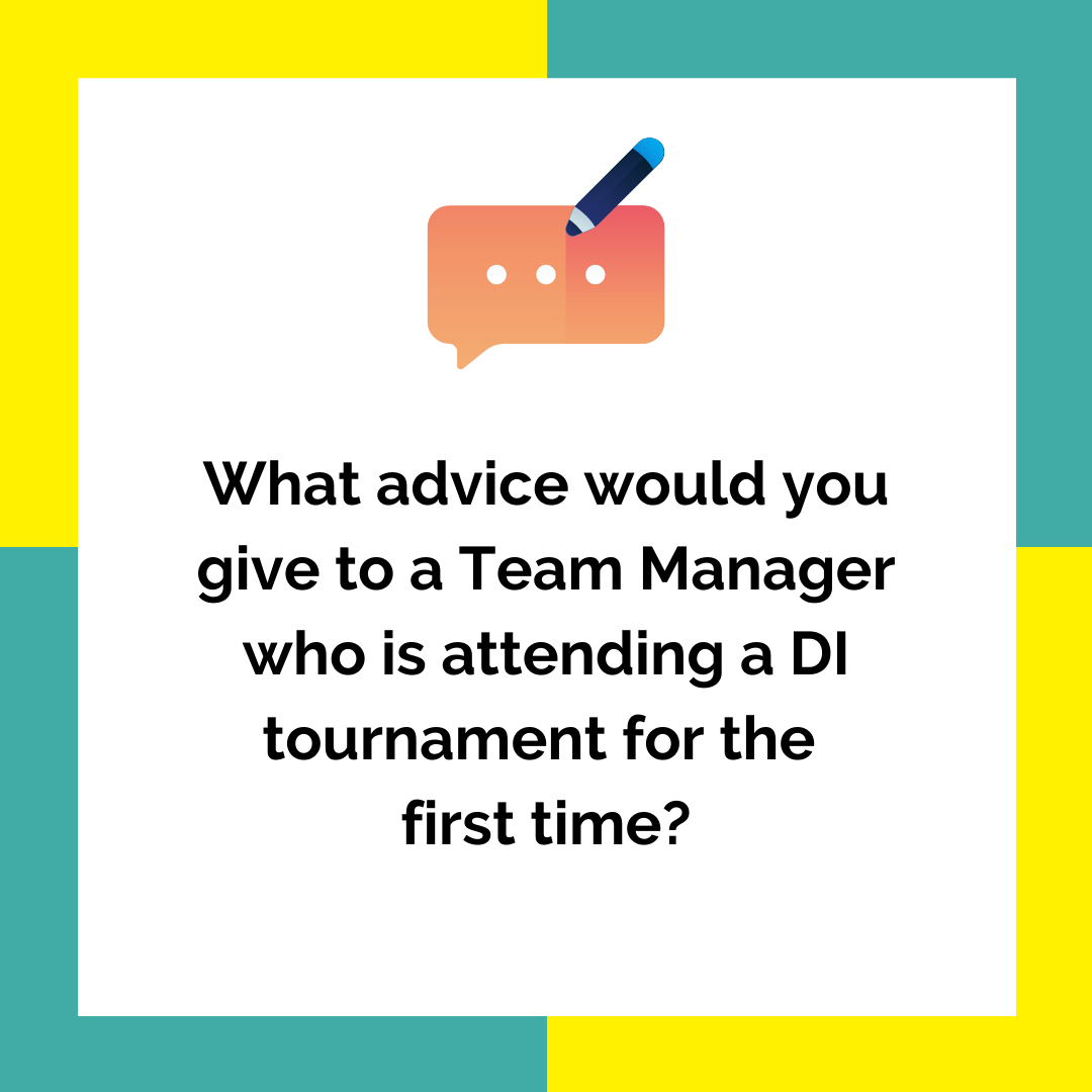 IDODI's tweet photo. Team Managers! Remember your first Destination Imagination tournament? What tips would you give to a Team Manager who is new this season and is attending a tournament for the first time? #IamDI #TMTips https://t.co/hIVV1hgkbb
