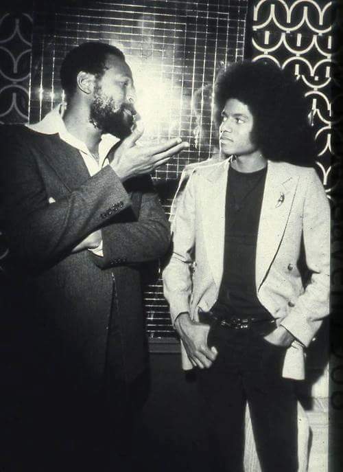 Solwax1's tweet photo. Young Mike looking at Marvin like ni$$a I do this too...  just wait til Off The Wall drop. https://t.co/vWcfMV1Eh8