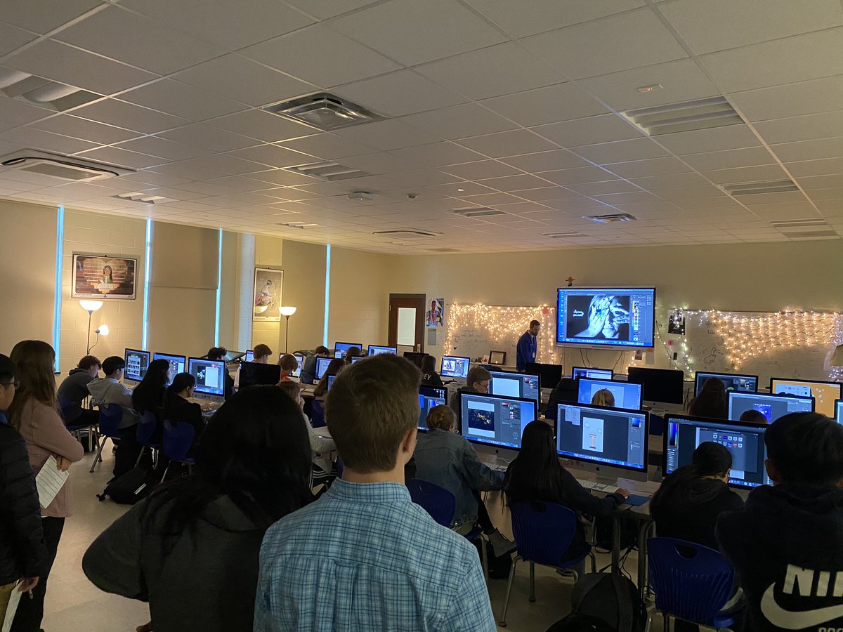auloveash's tweet photo. Day 2 touring #CTE classes. They had fun and they are ready! Thank you @AHSAuburnTigers and @AJHSCOUNSELORS! #courseselections #careerprep #ajhsondean https://t.co/0VJQyQzmM5