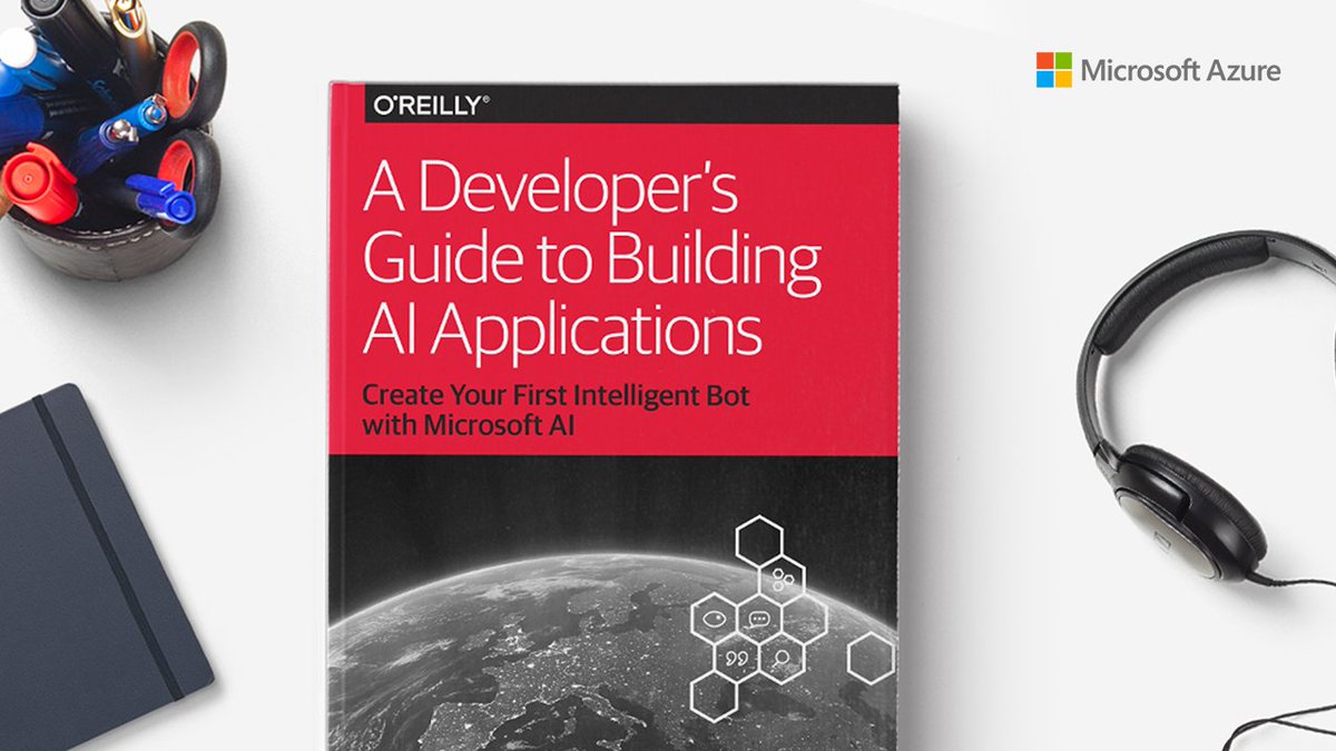Create your first intelligent bot with #MicrosoftAI. Get a comprehensive developer's roadmap in this free e-book:
https://info.microsoft.com/ww-landing-ai-developers-bot-ebook.html