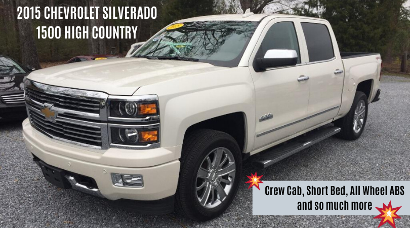 JSAutoLLC's tweet photo. Our 2015 CHEVROLET SILVERADO 1500 HIGH COUNTRY is a great ride! 
💥Crew Cab, Short Bed, All Wheel ABS and so much more💥
Check it out at https://t.co/XVEaN8FXvC
-
-
#JasperAL #LinevilleAL #CaleraAL #ArgoAL #PinsonAL https://t.co/e7Rel9cu4a