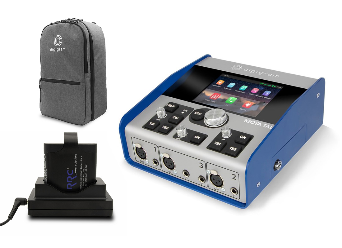 BSWUSA's tweet photo. Introducing the new Digigram IQOYA Talk Portable Codec! Purchase from BSW and receive a free back pack and portable battery. #BSWexclusive #radio #codeckings #instock https://t.co/pwOV9qZEZI https://t.co/drBtwOAZyS
