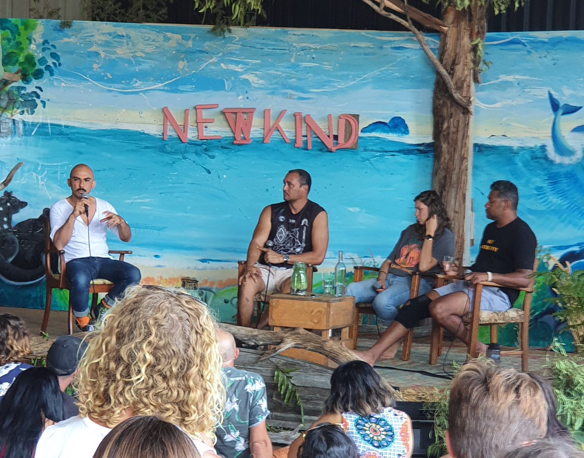 CarlieDole's tweet photo. Panel discussion on Systemic Change from the Root: Aboriginal and Torres Strait Islander Perspective. Chaired by @ErfanDaliri  at @Newkind2020 
#Newkind2020 #Newkindconference #FirstNations #panel #changemakers https://t.co/ziOhq7U1sc