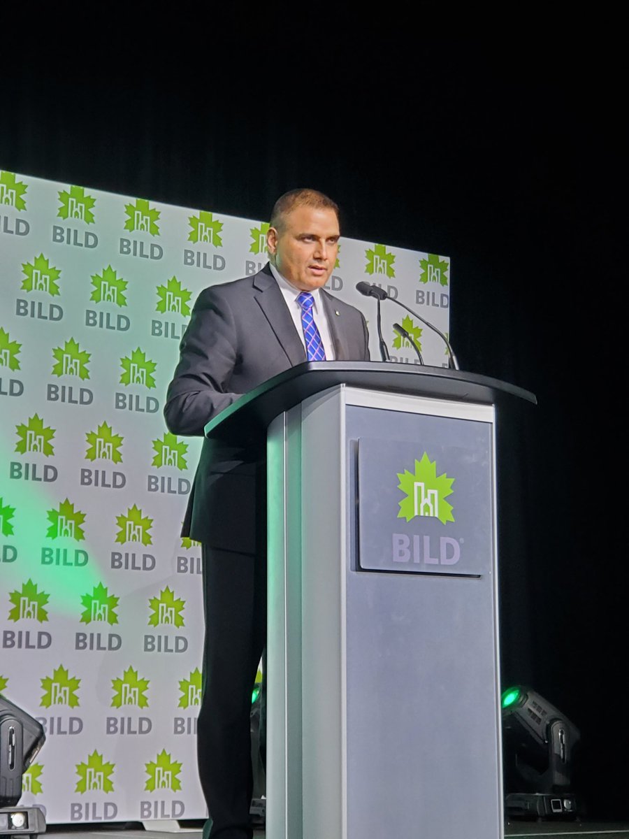 Great to hear Parliamentary Assistant to the Minister of Municipal Affairs &amp; Housing, <a href="/ParmGill/">Parm Gill</a> speak about housing choice and supply at the <a href="/bildgta/">BILD</a> Chair's Dinner.