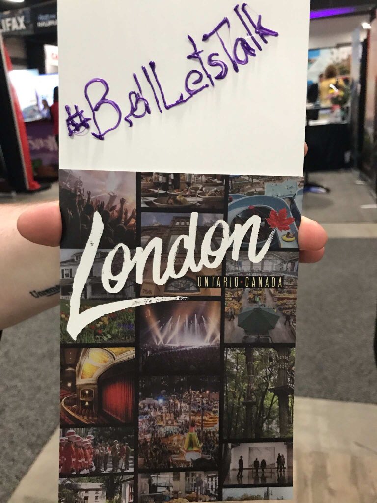 Priorgurl40's tweet photo. Thanks ⁦@MeetinLondon⁩ for the creative activity in your #teteatete booth. I’m no artist but glad I could create this #bellletstalk #mentalhealth #endthestigma https://t.co/CAKQUYru6h