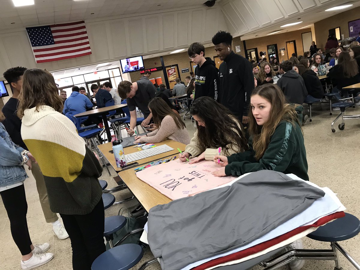 Thank you <a href="/ATLspeakupclub/">Speak Up Club</a> for encouraging the Raider Nation to decorate pillowcases that will be donated to patients at the Virginia Treatment Center for Children! #WeAreAtlee #1%better