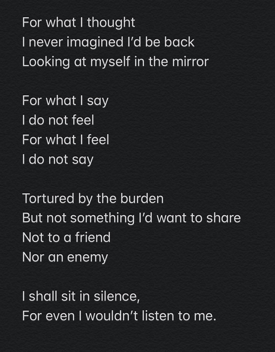 KhizerKhani's tweet photo. Feelings are hard to put to words. But I’ll try nevertheless, #BellLetsTalk https://t.co/YUfgaeVmTx