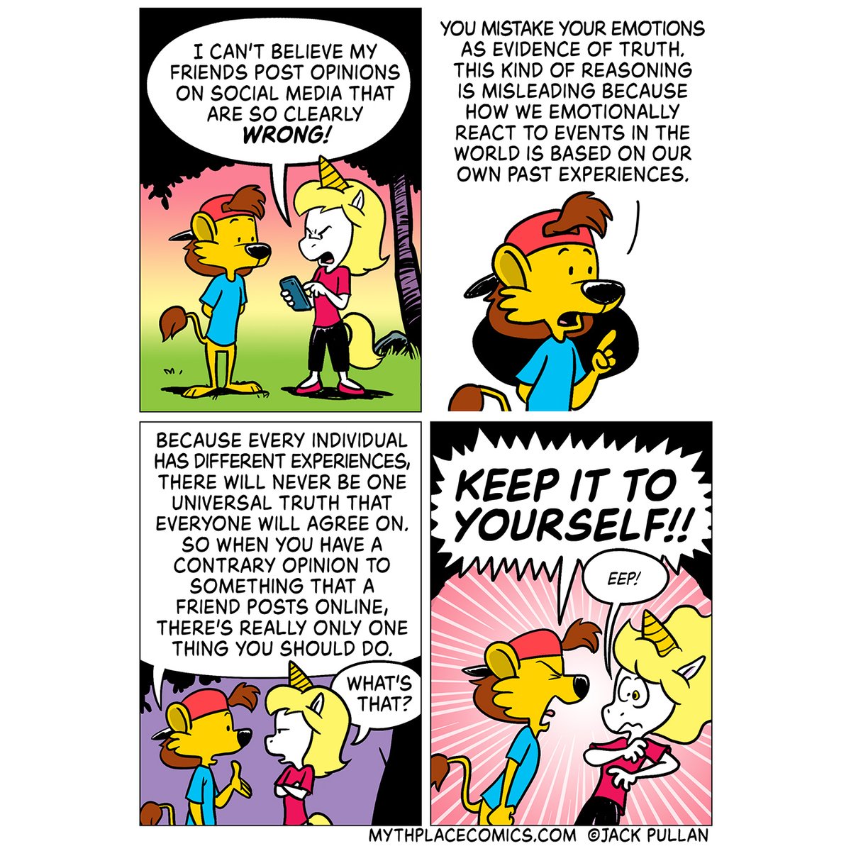 jackpullan's tweet photo. #opinions #opinion #illustration #comicstrip #newcomic #webcomic #opinionsdontmatter #keepittoyourself #arguments #arguingonline #arguingonlineisuseless https://t.co/oMQupOIqjM