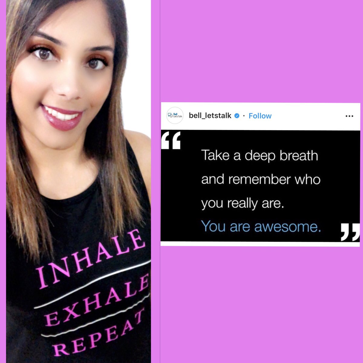 amritd23's tweet photo. #BellLetsTalk https://t.co/G2PB7N56xt