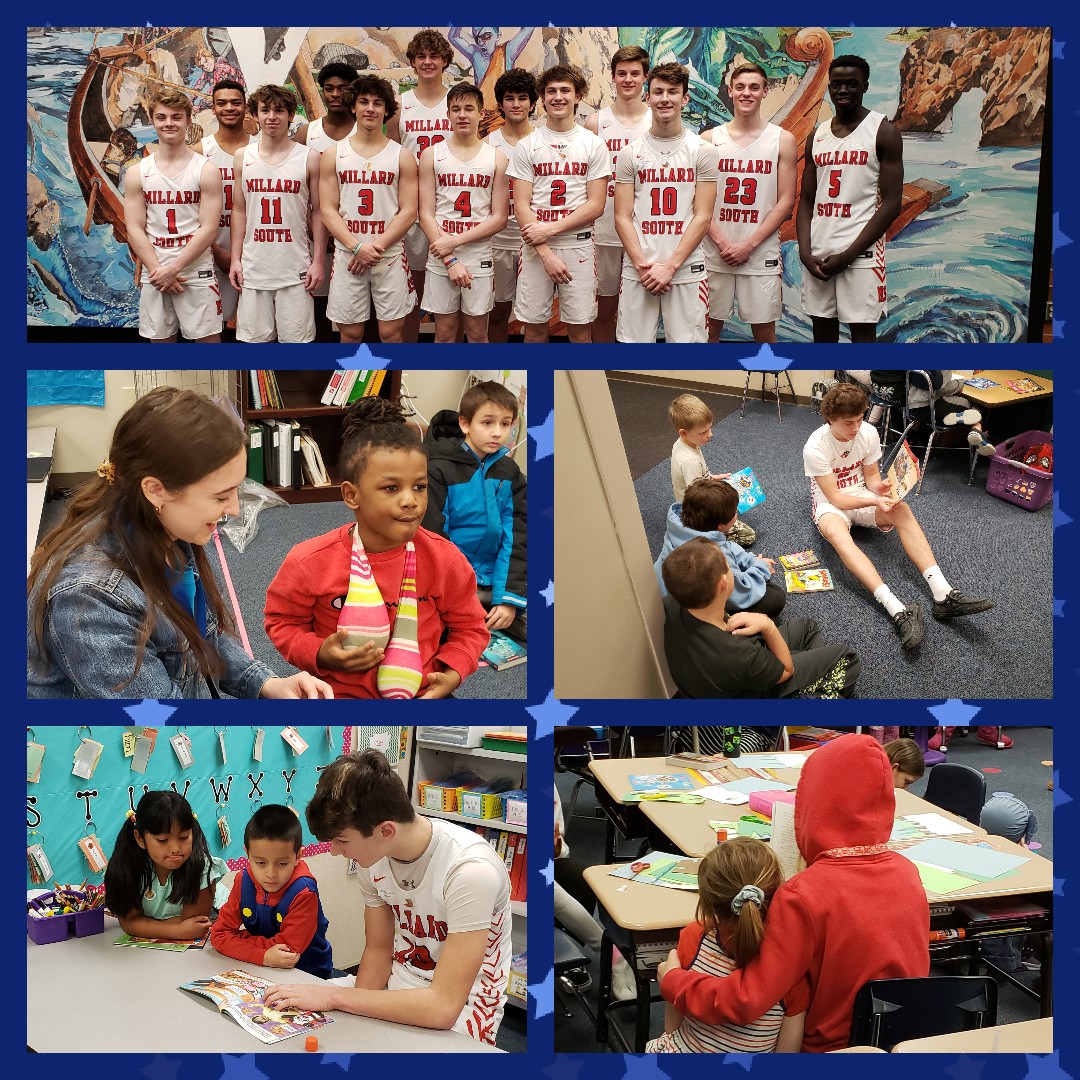 nachapman_MPS's tweet photo. Thank you @BookTrustUSA and @UnitedWayOmaha for helping @hollingheights students #feedtheread. A special thank you to our fantastic guests from the Millard South Basketball team!! Thank you for encouraging our young readers!! @hoopsMS @m_south_hs @HollingLibrary #Proud2bMPS https://t.co/YZ4Y66XG0g