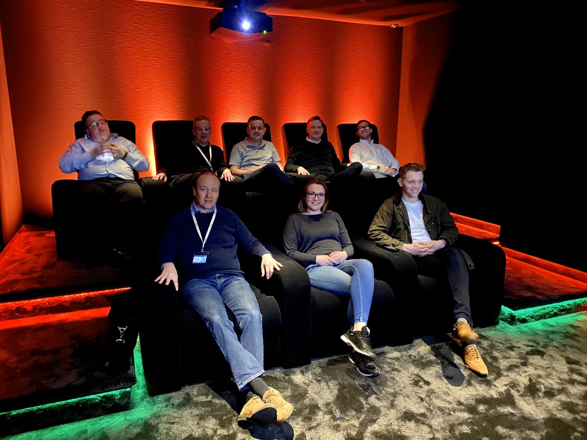 PeterAlloway1's tweet photo. Great to catch a movie with some of the team #TeamInvision with a little bit of @ProcellaAudio @TrinnovAudio @SIScreens @Sony Hmm Interesting movie choice with various reviews #Joker https://t.co/TzHNhsT2Oj