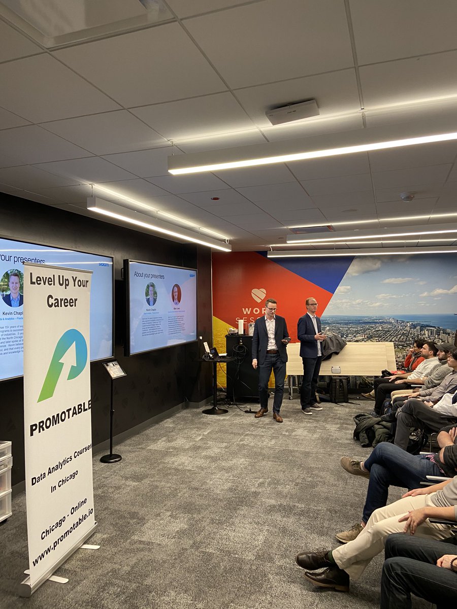 AlecSocial's tweet image. RT @Promotable_io: We are live with @SlalomChicago @Slalom Director Of Data and Analytics discussing the value of building a strong data driven culture. #promotable #DataScience #culture #edtech #technology #startup #startups #innovation #DigitalTransfor…