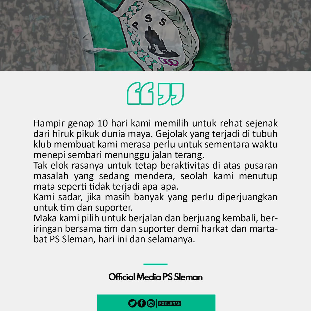 PSS tweet media