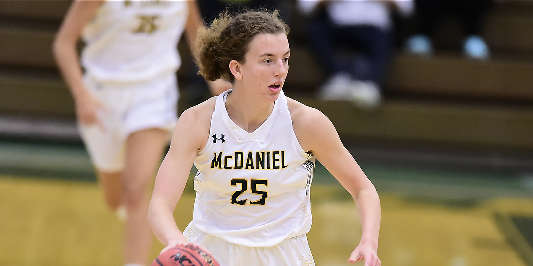 mcdanielsports's tweet photo. WBB: Johns Hopkins 61, McDaniel 50
The Blue Jays stretched a five-point lead with 4:12 to play in the third quarter into a 21-point advantage with 2:42 remaining for a win. Hannah Zajac led the Green Terror with a season-high 12 points. #mcdwbb https://t.co/Px0I9b4ike