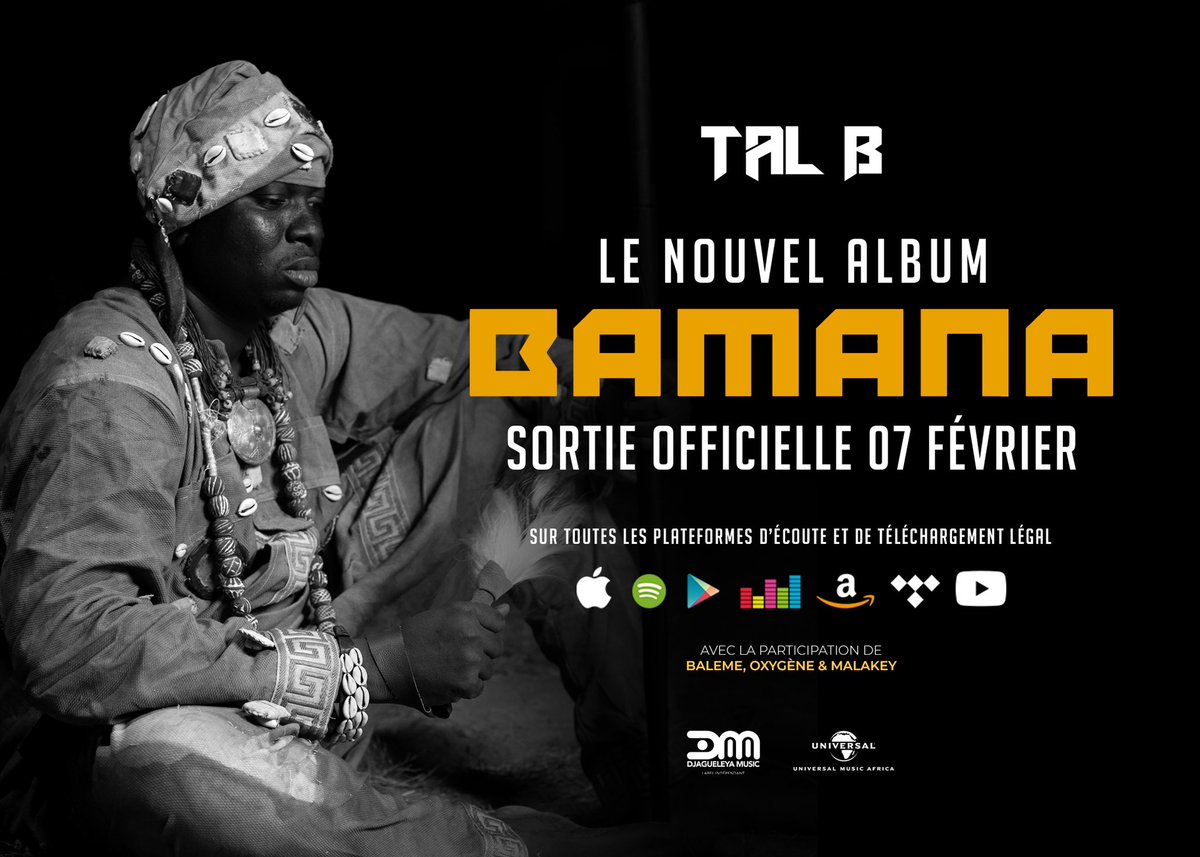 TALBHALALA's tweet photo. #BAMANA 07.02.20 #NouvelAlbum #Mali https://t.co/GTLqndYljR