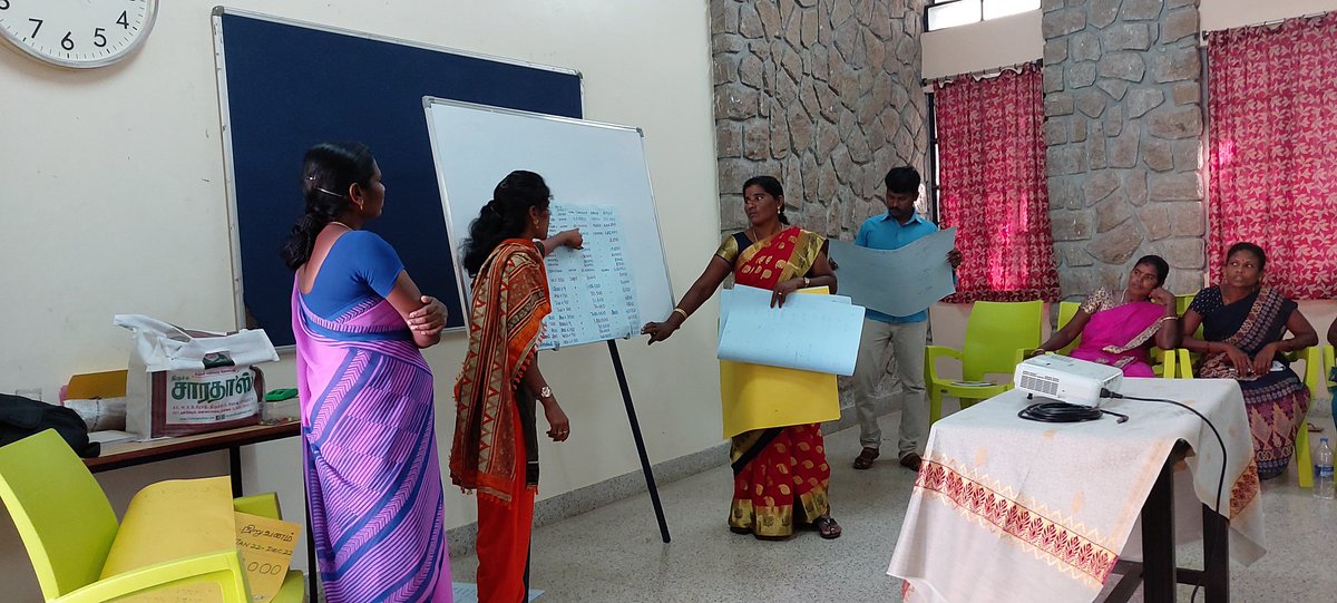 sbalakr's tweet photo. 2 days training program with my Pudukottai BAUteam, FPO Directors. Developed strategic business plan for the 3FPOs. Excited to support them & enable them toachieve their dreams of making #3FoldIncome @Vrutti_Catalyst @Johnson_apk @raghu_cms @shiv_catalysts @narendrant @baskarss1 https://t.co/3Z8jt0wZDW
