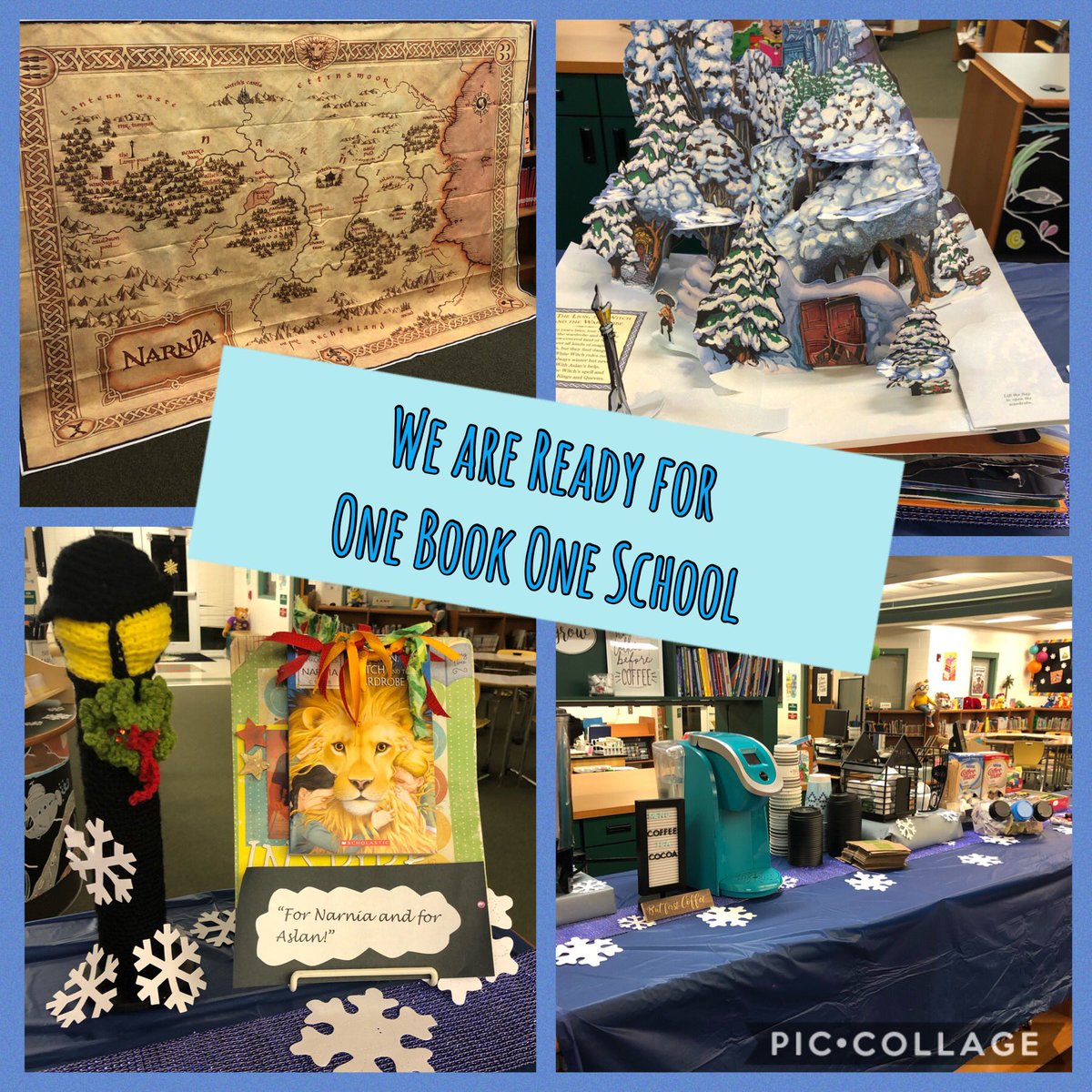 We are ready for our One Book One School event.  I can’t wait to see all of our community and district VIPs tomorrow morning! #vcsMedia #Vame <a href="/spiritbelieves/">Spirit Elementary</a> #CLW2020