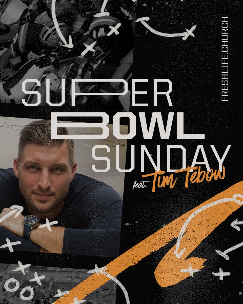 levilusko's tweet photo. Super Bowl Sunday at Fresh Life with Tim Tebow! It’s going to be an incredible weekend. Tim is such a good man, a blessing as a friend, and an incredible communicator. I am so excited for everyone to hear him 🤟🏼 https://t.co/odBMxhVfQz