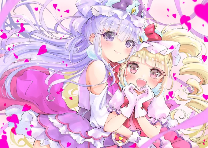 #画力ビフォーアフター
2010→2019
画風は変わったけど女の子の好みは昔から変わってないなあと思いました? 