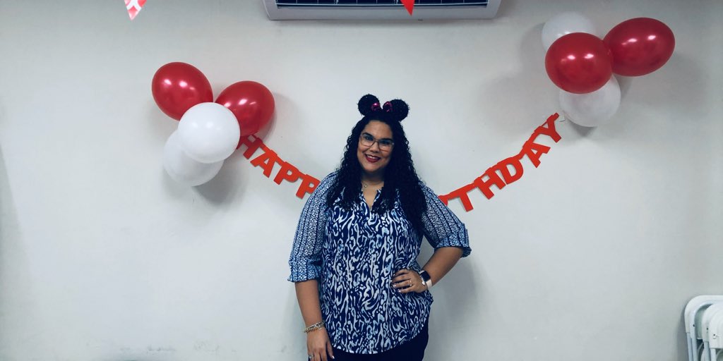mrosario29's tweet photo. Happy Birthday! Thank to my amazing coworkers to make a special day for me! 🥳🙌🏼 #Welcome27 https://t.co/k71z6hRpcB