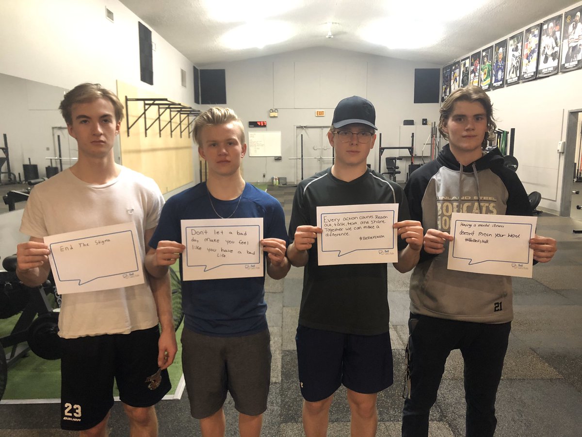 u18AAALancers's tweet photo. #BellLetsTalk https://t.co/KwfNSuDQoV