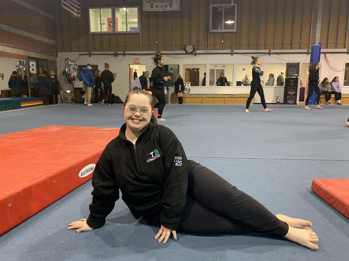 Ms_Makevich's tweet photo. Gymnastics senior night. Super proud of Gillian and her floor routine! #tpsprepares https://t.co/2qGtJkKQzv