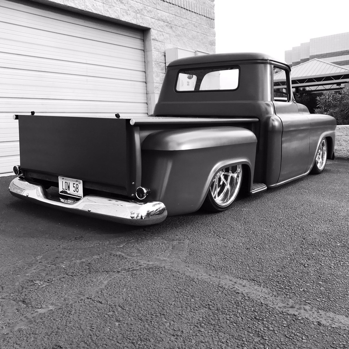 S_Gillette's tweet photo. Chillin’ at the HQ today. #switchsuspension #switchsquad #arizonahightest #chevytrucks #chevy #lowlife #taskforce #homegrownrides #chevyapache #chevy #hotrod #americanmuscle #taskforceera #chevytruck #3100 #chevrolet  #chevyonly #chevypickup #classictruck #lsasupercharger https://t.co/orhYNLGFlC