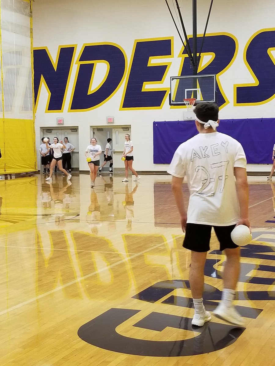 GishActivities's tweet photo. Dodgeball tournament tonight in the west gym.  Beasts vs beauties .  You go girls.@GishActivities https://t.co/c8ipw8sTAy