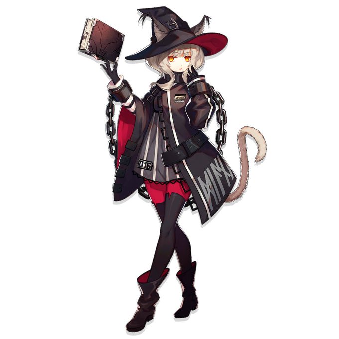 16日に日本語版がリリースしたアークナイツ、女の子の露出が少ない代わりに服のセンスが良くちゃんとシルエットの女の子らしいポイントはおさえてるのがすごいグッと来る 