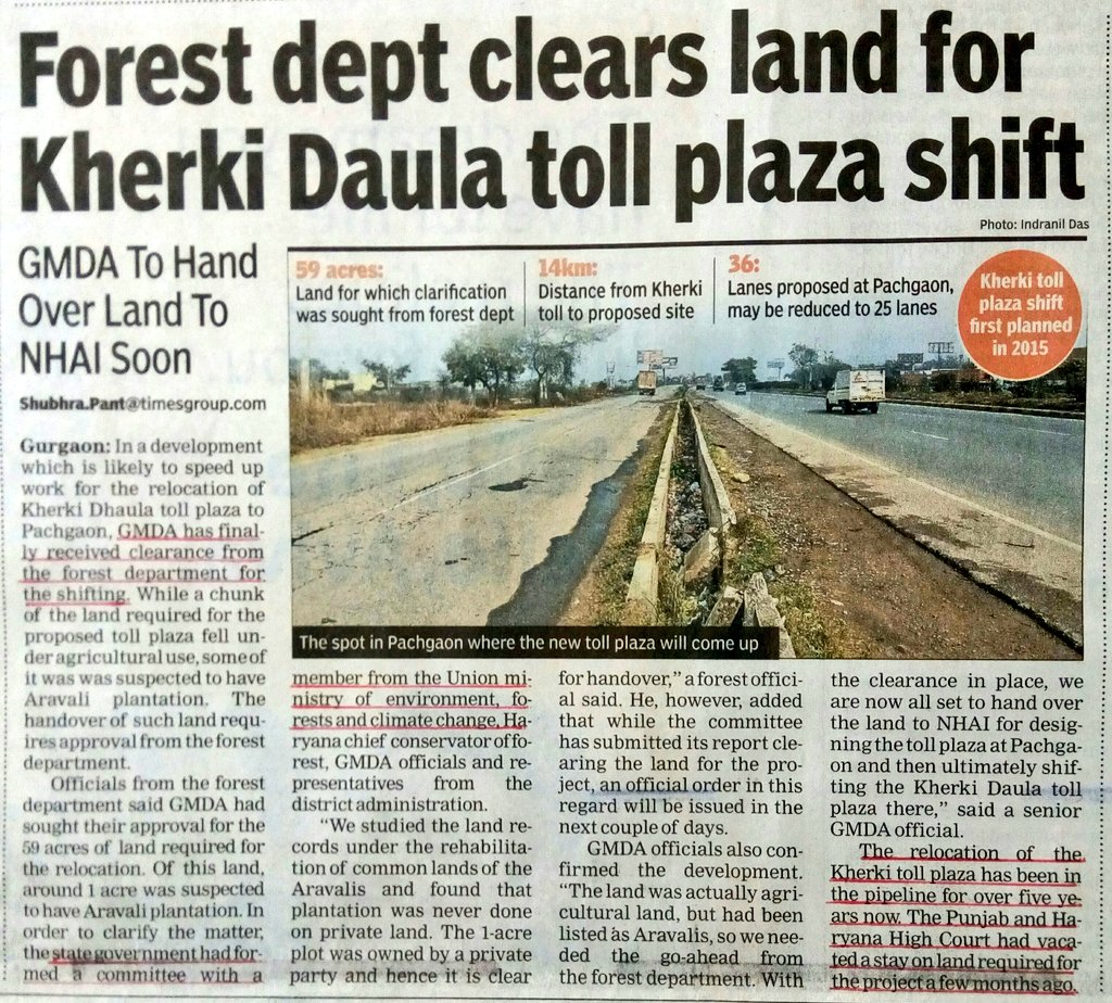 Ravi08410222's tweet photo. #AbwFraud
Wat this #Govt #committe f #environment/#forests& #climate #change was doing wen #PLPA ws #amended 2 #ruin #Aravali #forests?
#Fact is #forests #clearance is #excuse 2 #delay #shifting #KherkiDaulaToll& extort💰fm #residents just2 #cross #NH8
#Rules r #brazenly #misused https://t.co/z00Q39qDsz