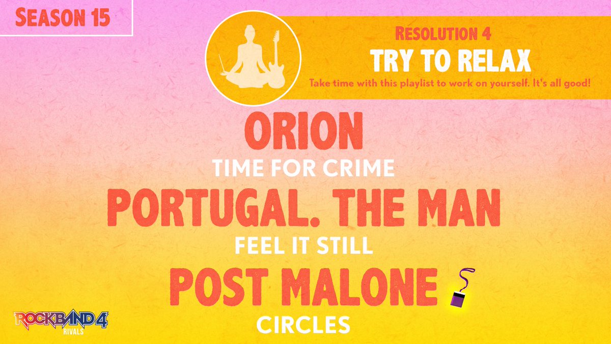 Relax and recharge with a bit of “me” time with our third resolution of the Rivals Season.