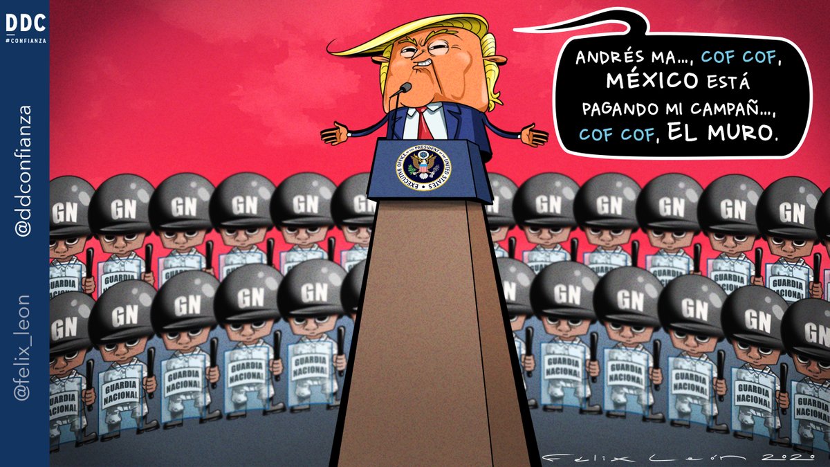 felix_leon's tweet photo. El muro de Trump

#MonoDelDía https://t.co/hxGgUMmhfB