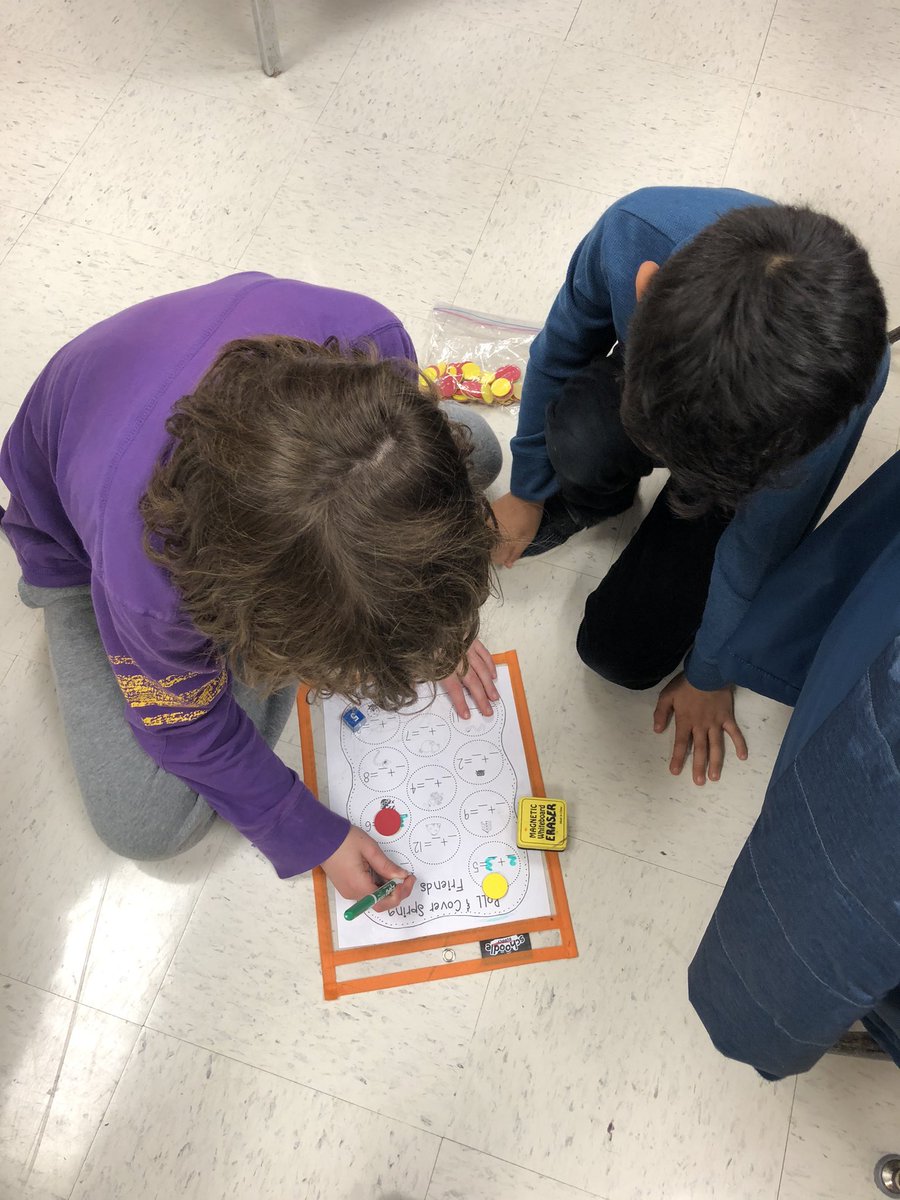 Sandra_Fortune1's tweet photo. Math BEAR Block activities! ๐๐พ
Games after our whole group lesson!๐
#MissingAddends https://t.co/nIwCffDA6a