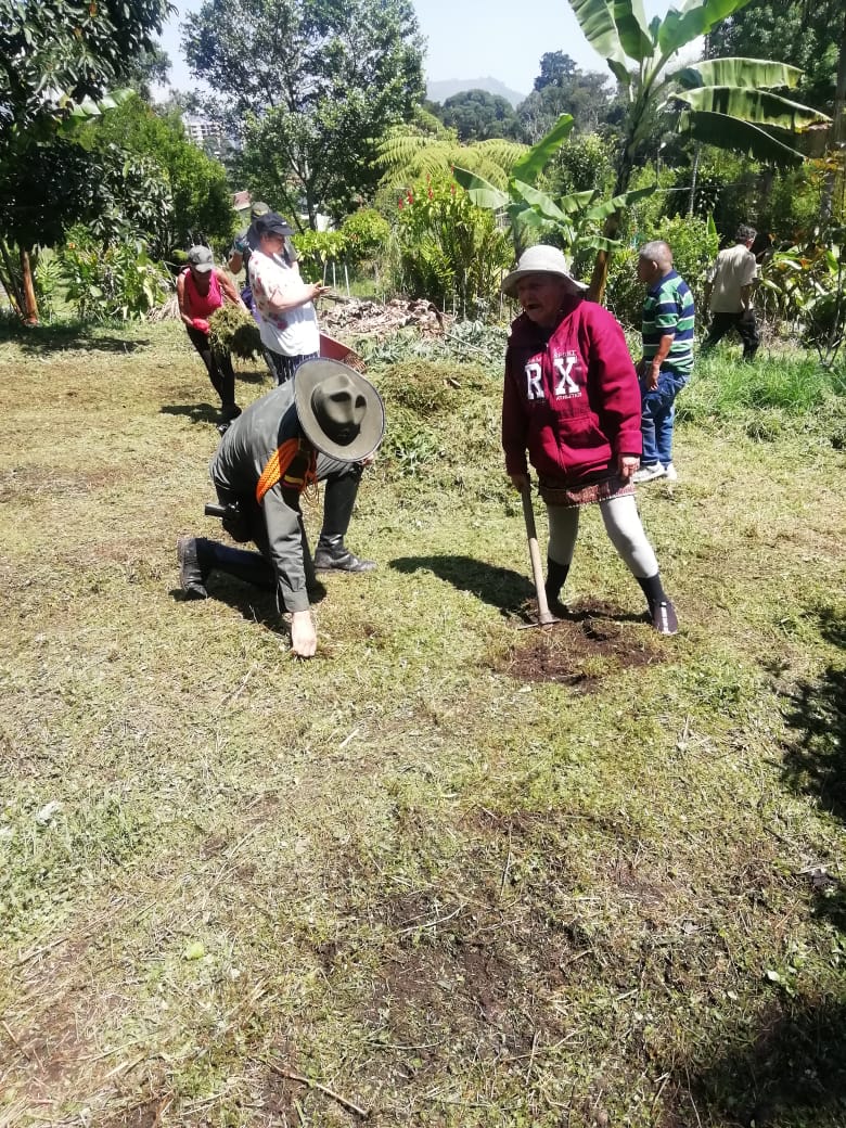 policiasbiensud's tweet photo. Carabineros #Medellin de la mano con la corporación #prososerh hogar más vida, se inicia huerta autosostenible con 60 adultos mayores #elcamposomostodos #SISER @CarabinerosCol https://t.co/72pJkGqnLr