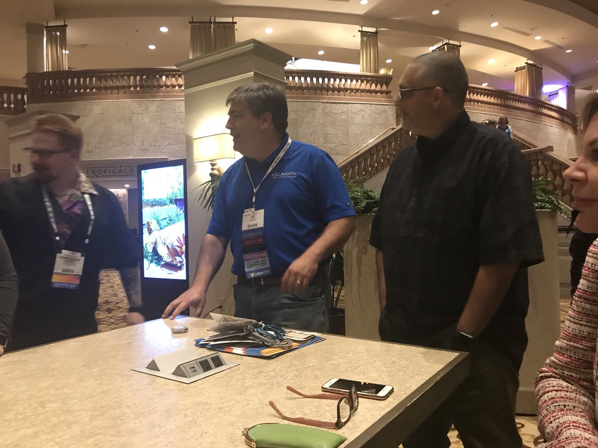 VickiBostonSLP's tweet photo. #ATMaker synergy happening at #ATchat https://t.co/5VcDLtdbXQ