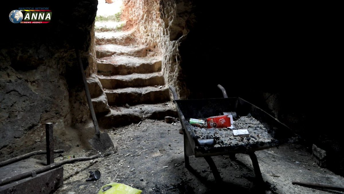 Sunkway_China's tweet image. #Syria #Idlib #IdlibDawn
Syrian Army captured a underground ammunition store near Khan al-Sabil and Maardabah.