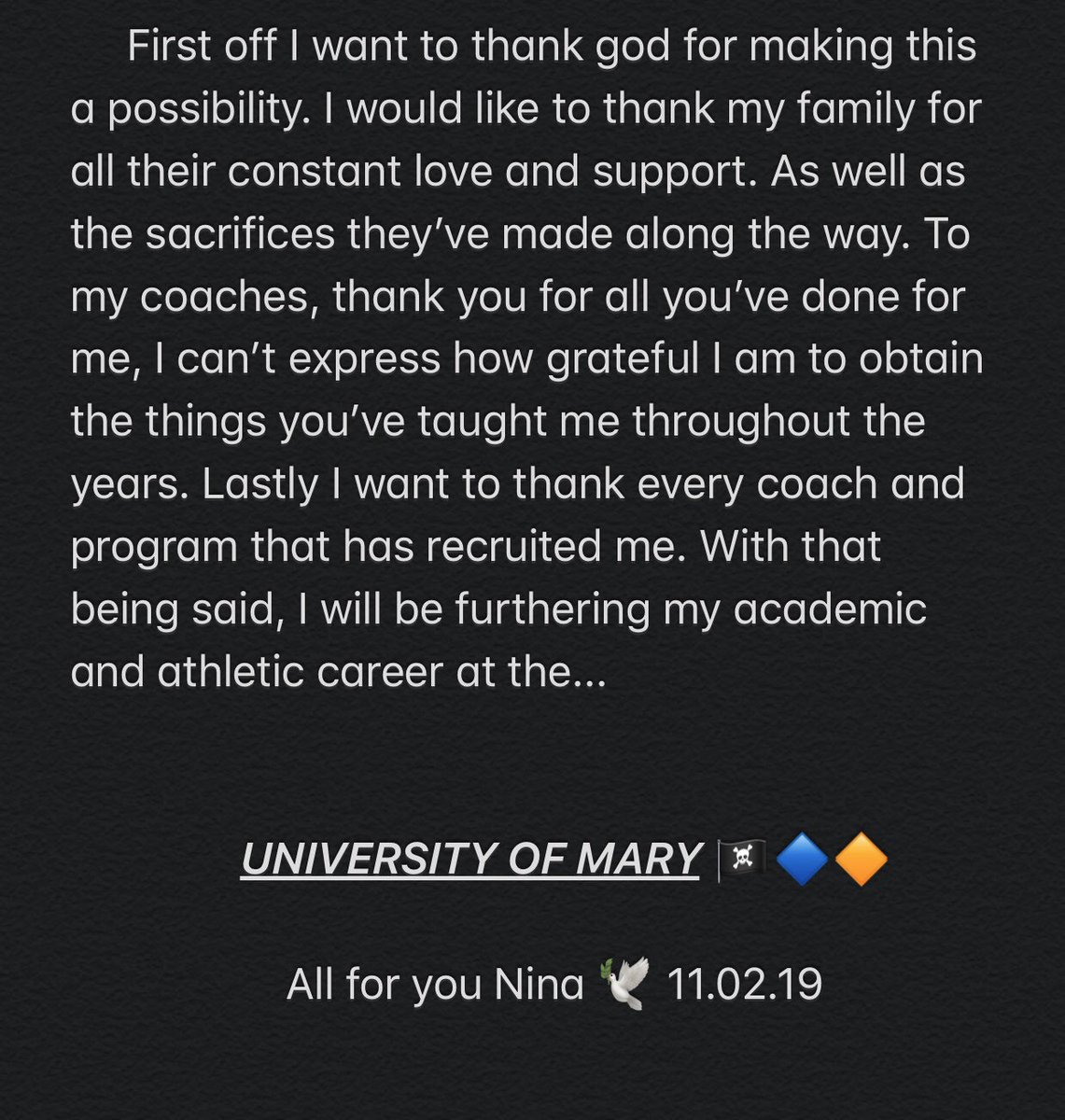 Jace_Accurso's tweet photo. C O M M I T T E D !!!🔷🔶 #REDFLAG20 #Hooksup #fornina https://t.co/llZvGW8SQz