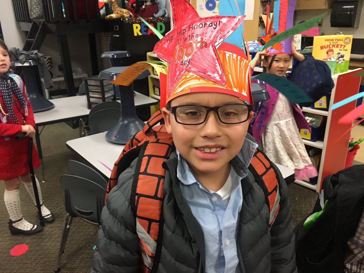 ATeachMoore's tweet image. We had a great day of learning while celebrating the 100th day of school. @eprayzorelem @dentonisd @One_and_Ready #Moorefunlearninginfirst #AlwayslearningMoore