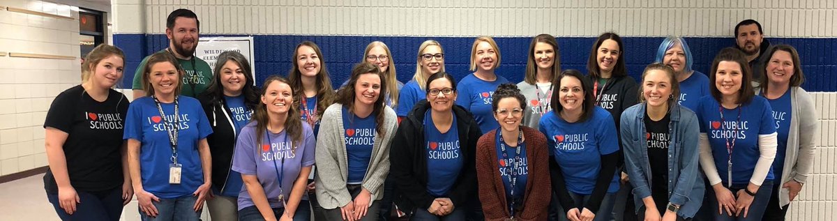 MissKlich's tweet photo. #ilovepublicschools  We love public schools at Wildewood! https://t.co/VEoezJLp9b