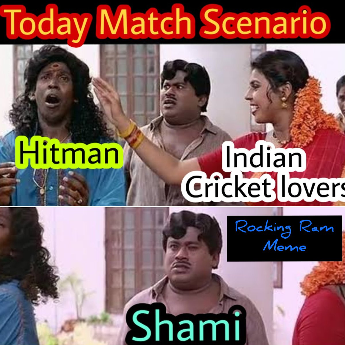 RamRockingRam's tweet photo. #Shami the Reason for #Superover
#IndvsNz #India #newzealand #Cricketlovers #Cricket #Rohit vs #Shami #MohammedShami #RohitSharma #Hitman @ImRo45 #meme by #RockingRam #like #share this @RamRockingRam https://t.co/Hx0xUOwuxN